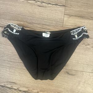 BECCA Black Bikini Bottoms Small